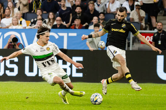 GAISs William Milovanovic och AIKs Ioannis Pittas