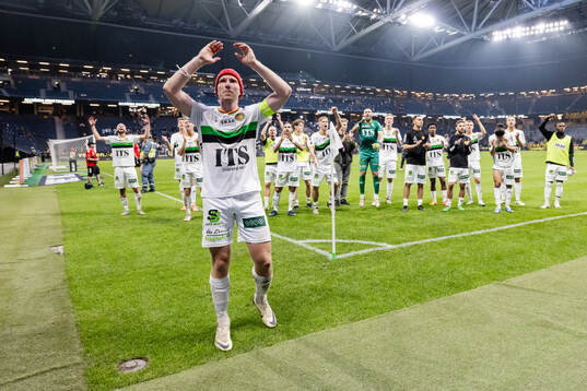 GAISs August Wängberg jublar