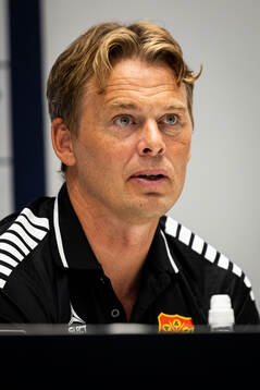 GAISs tränare Fredrik Holmberg