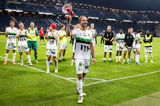 GAISs Gustav Lundgren jublar