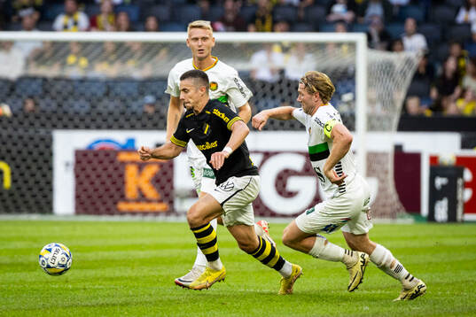 AIKs Dino Besirovic och GAISs August Wängberg