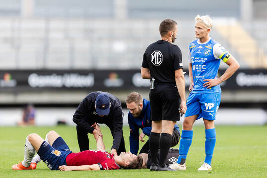 Örgrytes Daniel Paulson har ont