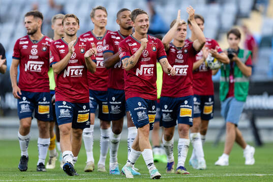 Örgrytes spelare jublar