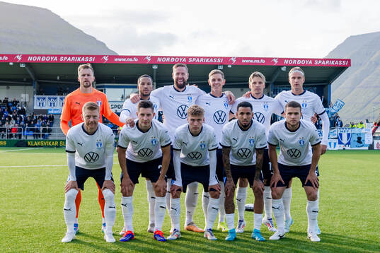 The starting eleven of Malmö FF