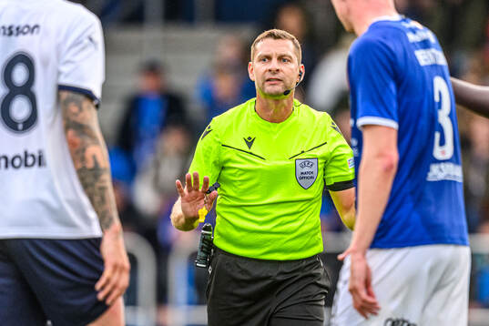 Referee Vitalijs Spasjonnikovs