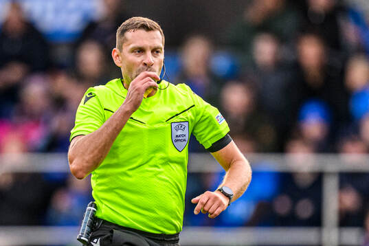 Referee Vitalijs Spasjonnikovs