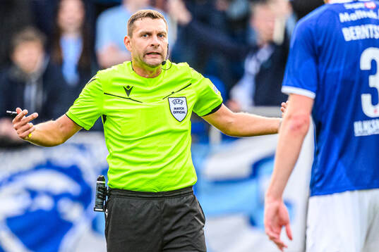 Referee Vitalijs Spasjonnikovs