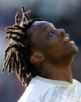 Jeremy Agbonifo of Häcken celebrates the 2-1 goal
