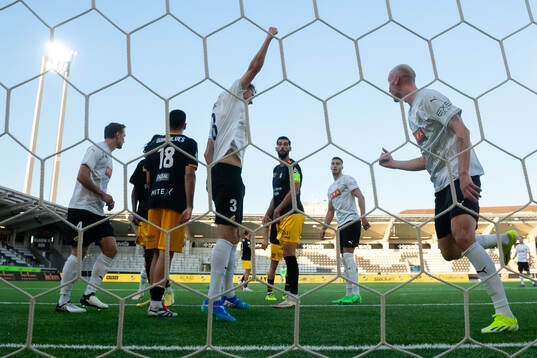 Johan Hammar of Häcken celebrates