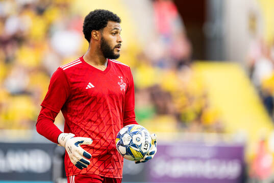Goalkeeper Rashed Al-Tumi of Sheriff Tiraspol