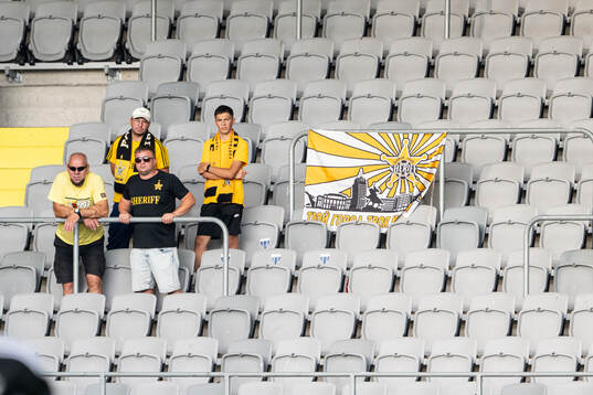 Supporters of Sheriff Tiraspol in the stands
