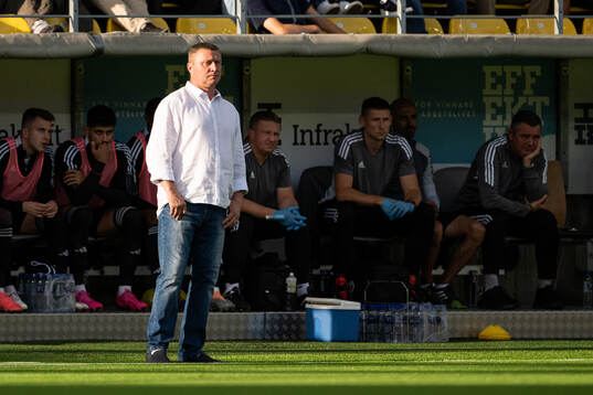 Head coach Yurii Hura of Sheriff Tiraspol