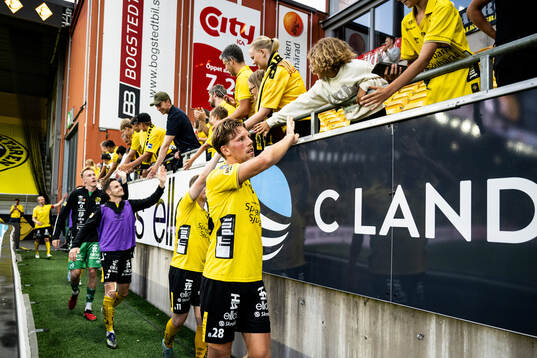 Players of Elfsborg celebrate