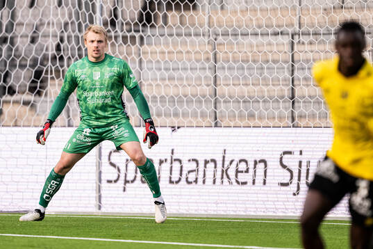 goalkeeper Isak Pettersson of Elfsborg