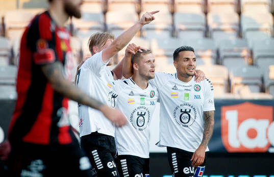 Örebros Erik Andersson, Ahmed Yasin och Karl Holmberg