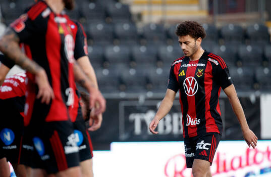 Östersunds Ziad Ghanoum deppar