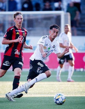 Östersunds Albin Sporrong och Örebros Elias Barsoum
