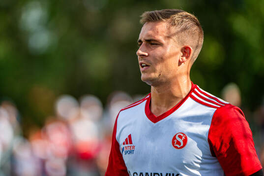 Sandvikens målvakt Felix Jakobsson