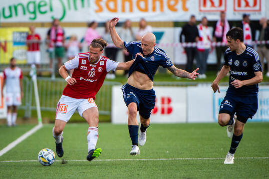 Sandvikens Kasper Harletun och Gefles Anton Lundin