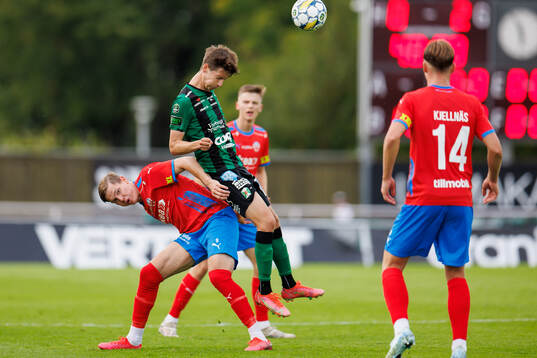 Helsingborgs Taylor Silverholt och Varbergs Olle Edlund