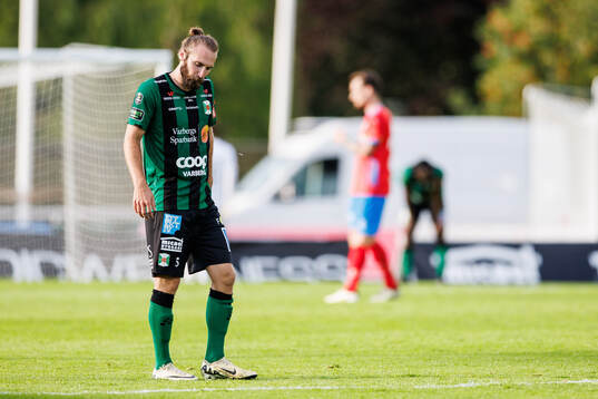 Varbergs Oskar Sverrisson deppar