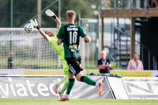 Varbergs målvakt Fredrik Andersson
