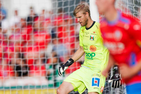 Varbergs målvakt Fredrik Andersson