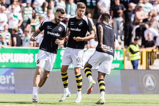 AIKs Ioannis Pittas och Anton Salétros