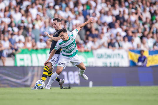 AIKs Bersant Celina och Västerås Alexander Thongla-Iad