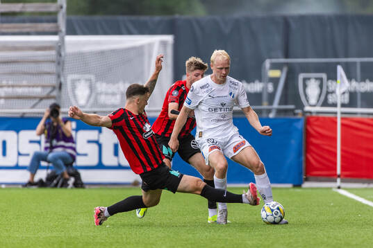 Brommapojkarnas Adam Skanning Jakobsen och Frederik
