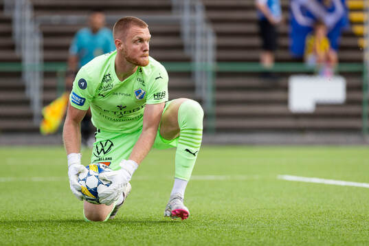 Halmstads målvakt Tim Erlandsson