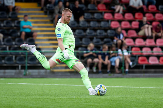 Halmstads målvakt Tim Erlandsson