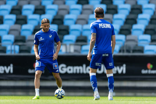 IFK Norrköpings Christoffer Nyman och Arnor Traustason