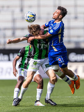 GAIS Axel Henriksson och IFK Norrköpings Moutaz Neffati