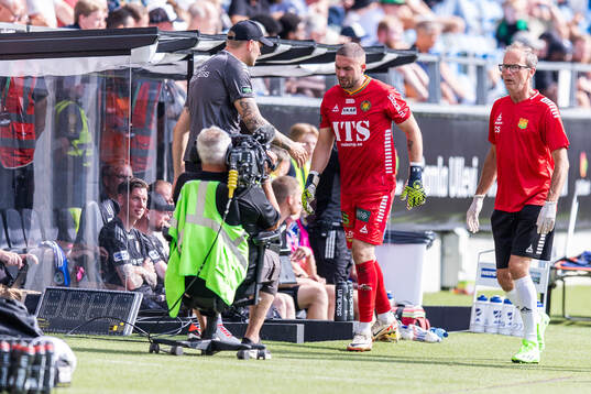 GAIS Mergim Krasniqi lämnar plan