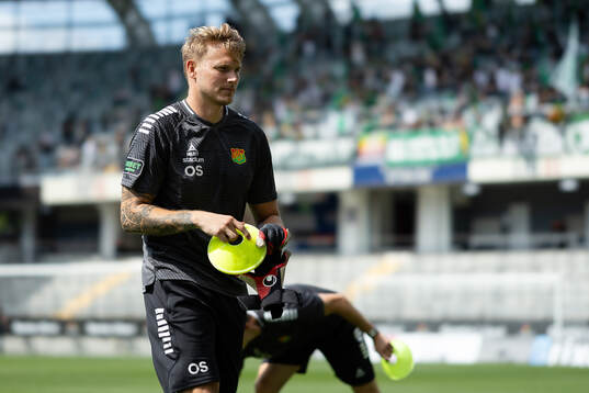 GAIS målvaktstränare Ole Söderberg innan fotbollsmatchen