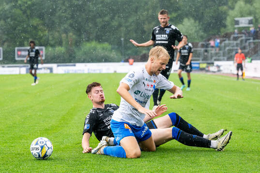 Sirius August Ljungberg och Värnamos Victor Larsson