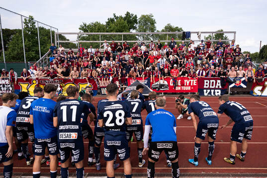 Örgrytes spelare jublar