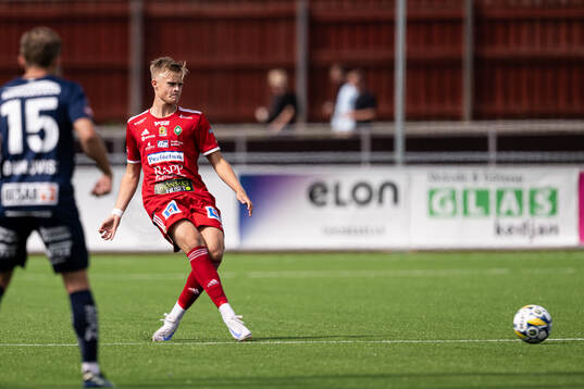 Skövde AIKs Edvin Tellgren