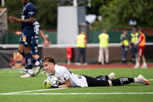 Örgrytes målvakt Hampus Gustafsson