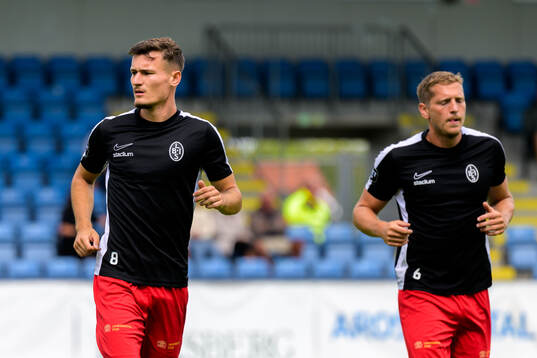 Landskronas Robin Dzabic och Philip Andersson