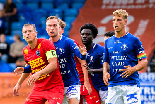 Landskronas Philip Andersson och Trelleborgs Filip Bohman
