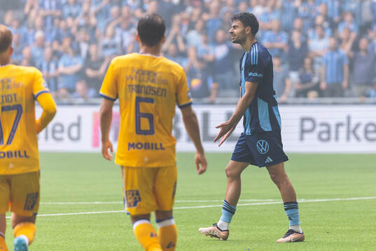 Djurgårdens Deniz Hummet deppar