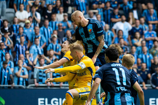 Djurgårdens Adam Ståhl gör 1-1