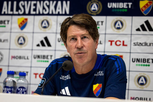 Djurgårdens tränare Thomas Lagerlöf