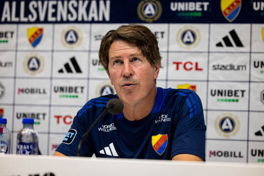 Djurgårdens tränare Thomas Lagerlöf