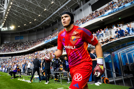 Djurgårdens målvakt Jacob Widell Zetterström