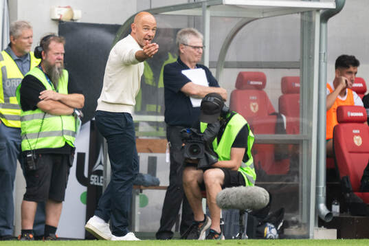 Kalmars tränare Stefan Larsson