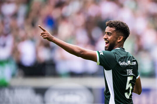 Hammarbys Tesfaldet Tekie jublar