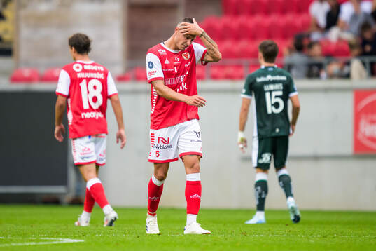 Kalmars Melker Hallberg deppar